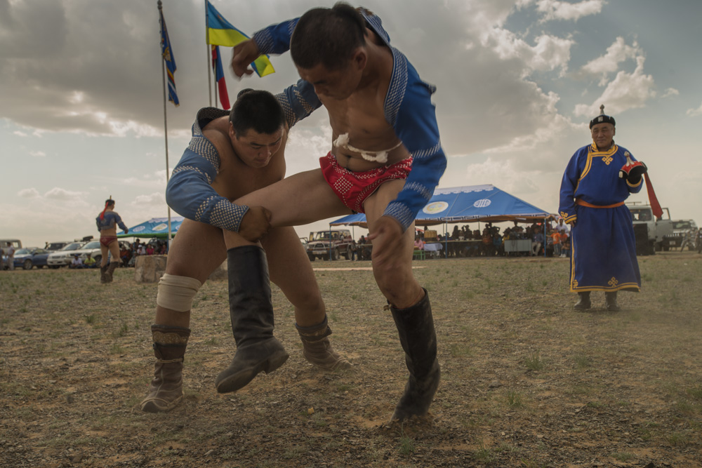 Naadam Wrestlers Mongolia, Ringer Mongolei - copyright 2013 Sven Zellner/Agentur Focus